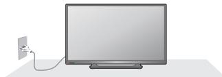 PANASONIC TX-42A400E - Come maneggiare prese e cavi di alimentazione - 2
