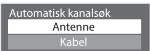 PANASONIC TX-42A400E - Velg [Antenne] og start søket - 1