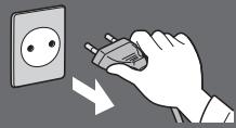 PANASONIC TX-42A400E - Obchodzenie sie z wtyczka i przywodem zasilania - 1