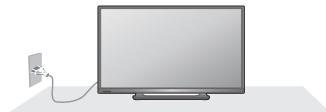 PANASONIC TX-42A400E - Manipularea stecarului si a cablului de alimentare - 2