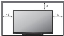 PANASONIC TX-42A400E - Distance minimale - 1
