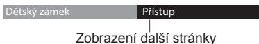 PANASONIC TX-42A400E - Jak používat funkce menu - 7