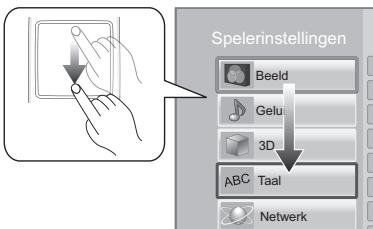 PANASONIC DMP BDT500 - Bewegen van de oplichting of de aanwijzer - 2