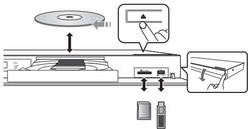 PANASONIC DMP BDT500 - Satta i ellerta ut ett media - 1