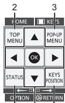 PANASONIC DMP BDT500 - Soorten KEYS-schermen - 2