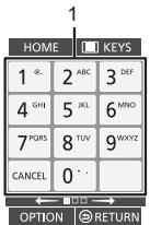 PANASONIC DMP BDT500 - Korzystanie z ekranu KEYS - 3