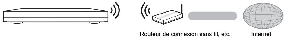 PANASONIC DMP BDT500 - Connexion LAN sans fil - 1