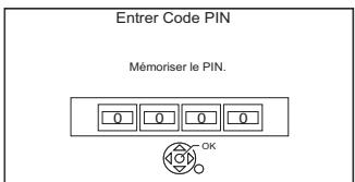 PANASONIC DMR-BWT745EC9 - Entrer code PIN - 1