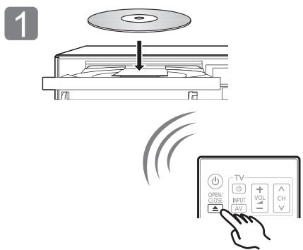 PANASONIC DMP-UB900 - LÉPÉS: Lemez lejátszása - 1