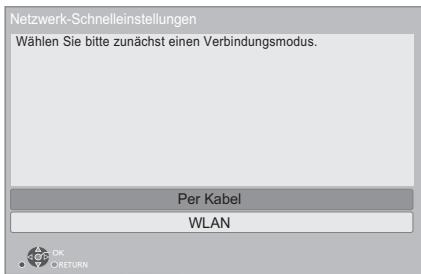 PANASONIC DMP-UB900 - Netzwerk-Schnelleinstellungen - 1