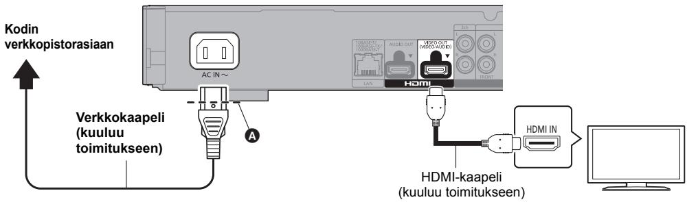 PANASONIC DMP-UB900 - VAIHE 1: Liittäminen televisionoon - 1