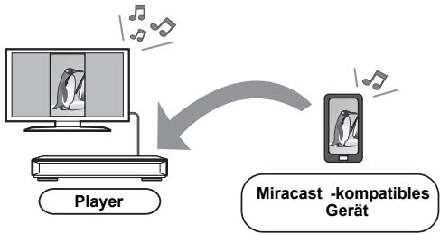 PANASONIC DMP-UB900 - Verwendung von MiracastTM - 1