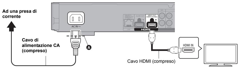 PANASONIC DMP-UB900 - FASE 1 : Collegamento alla TV - 1