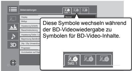 PANASONIC DMP-UB900 - Bildeinstellungen - 1