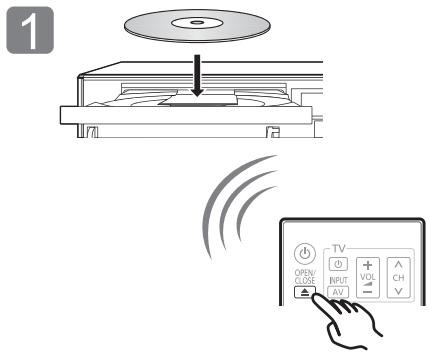 PANASONIC DMP-UB900 - KROK: Přehrávání disku - 1