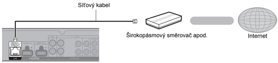 PANASONIC DMP-UB900 - Pripojeni prostreductnictvim siovho kabelu - 1