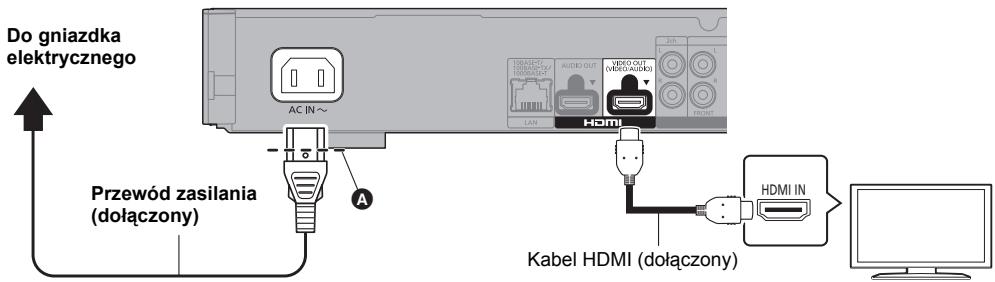 PANASONIC DMP-UB900 - KROK 1 : Podłęczenia do telewizora - 1