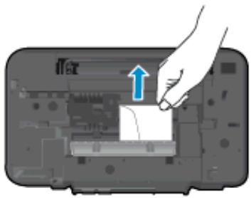 HP DESKJET 2542 - Clear a paper jam inside of the printer - 2