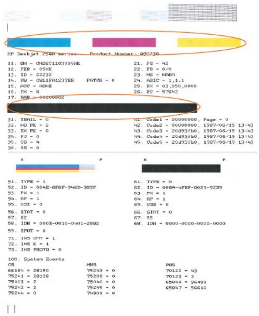 HP DESKJET 2542 - To print a diagnostics page - 1