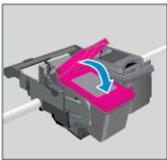 HP MULTIFONCTION JET D ENCRE ENVY 4507 - To replace the cartridges - 8