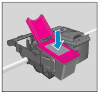 HP MULTIFONCTION JET D ENCRE ENVY 4507 - To replace the cartridges - 7