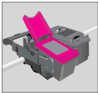 HP ENVY 5534 - To clean cartridge contacts - 3