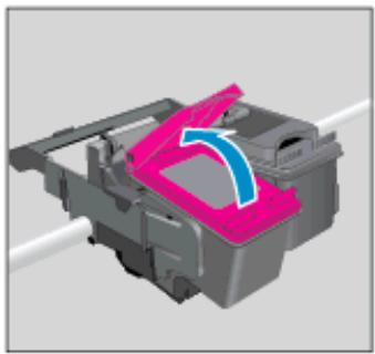 HP ENVY 5534 - To clean cartridge contacts - 2
