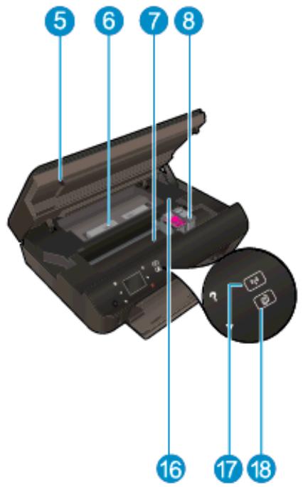 HP ENVY 5534 - Printer parts - 2