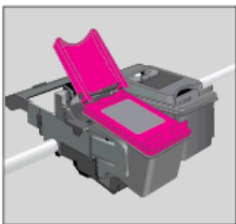 HP ENVY 5534 - To replace the cartridges - 3