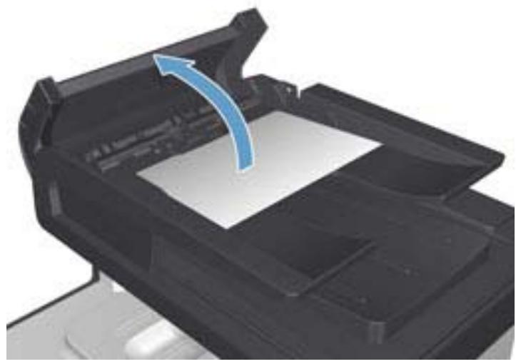 HP LASERJET PRO M476DN - Clear jams in the document feeder - 1