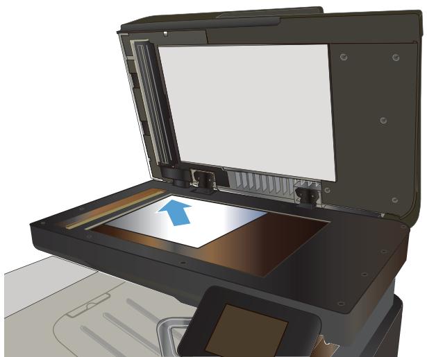 HP LASERJET PRO M476DN - Fax from the flatbed scanner - 1