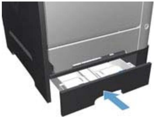 HP LASERJET PRO M476DN - Clear jams in Tray 3 - 3