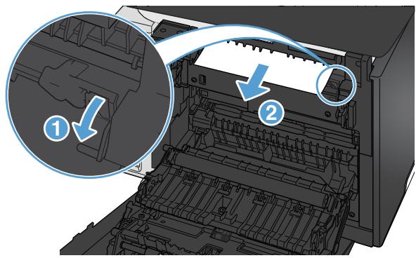 HP LASERJET PRO M476DN - Clear jams in the duplexer - 5