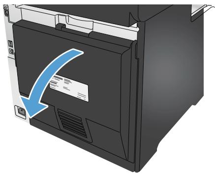 HP LASERJET PRO M476DN - Clear jams in the duplexer - 1