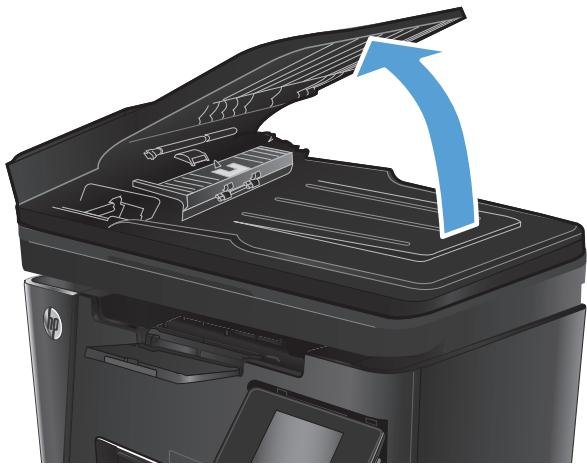 HP LASERJET PRO MFP M127FN (CZ181A) - Clear jams in the document feeder - 2