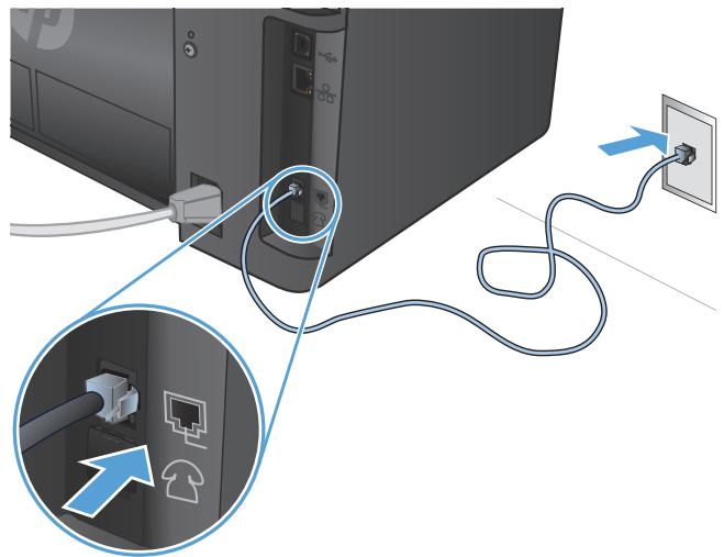 HP LASERJET PRO MFP M127FN (CZ181A) - Connect the product - 2