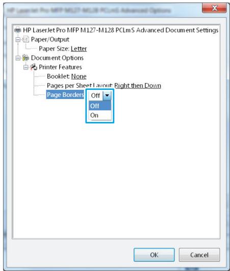 HP LASERJET PRO MFP M127FN (CZ181A) - Print multiple pages per sheet (Windows) - 6