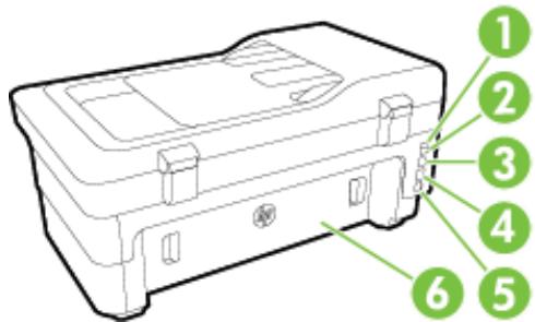 HP OFFICEJET 7612 - Back view - 1