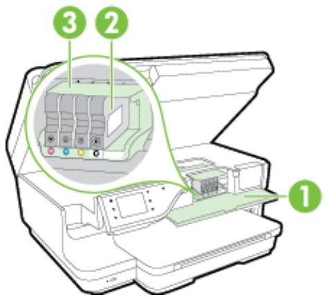 HP OFFICEJET 7612 - Printing supplies area - 1