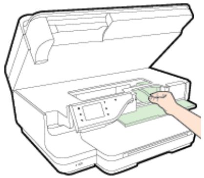 HP OFFICEJET 7612 - To clear a jam inside the printer - 3