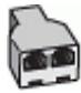 HP OFFICEJET PRO 8610 - Case K: Shared voice/fax line with computer dial-up modem and voice mail - 2
