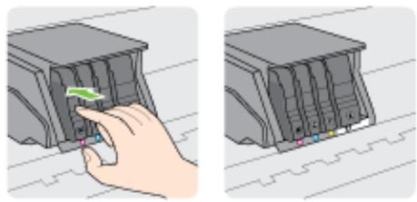 HP OFFICEJET PRO 8610 - To replace the ink cartridges - 2