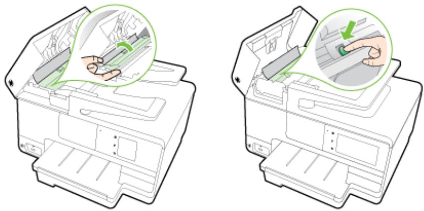 HP OFFICEJET PRO 8620 - Clear paper jams in the automatic document feeder - 2
