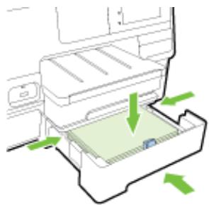 HP OFFICEJET PRO 8620 - To load paper in Tray 2 - 3