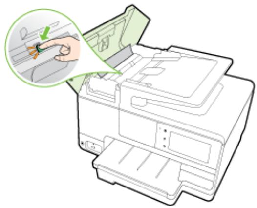 HP OFFICEJET PRO 8620 - Clear paper jams in the automatic document feeder - 3