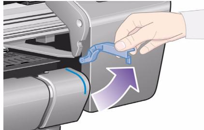 HP DESIGNJET 130R - Chargement d'un rouleau - 1