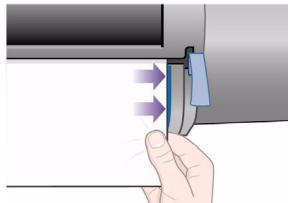 HP DESIGNJET 130R - Chargement d'un rouleau - 4