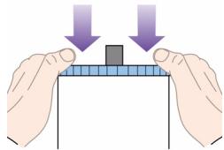 HP DESIGNJET 130R - Installation d'un nouveau rouleau - 3