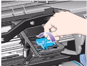 HP DESIGNJET 130R - Remplacement des têtes d'impression - 7