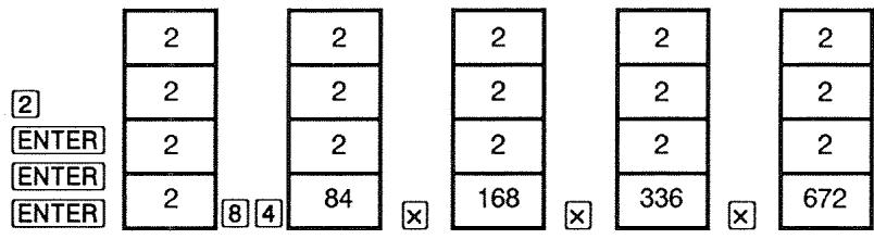 HP 17BII - How ENTER Works - 7